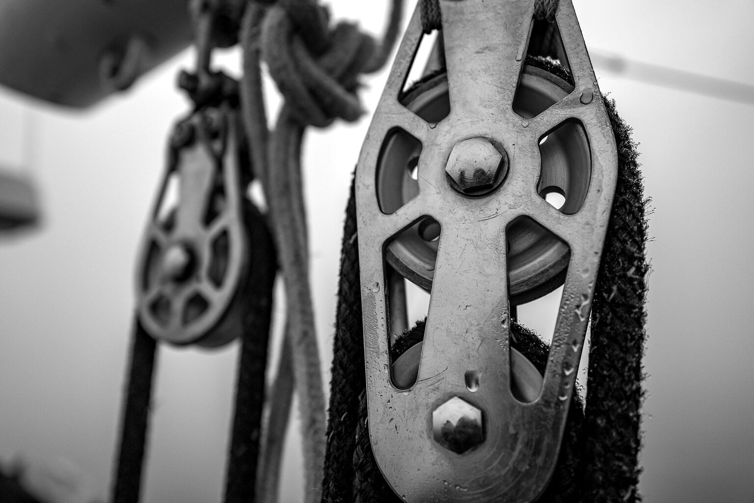 Sailboat Detail. Leica Q2 Monochrom | David Farkas 2022